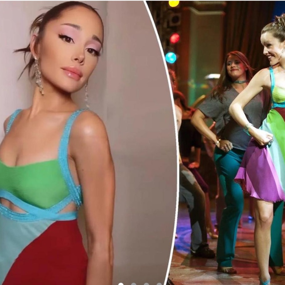 COPY - Iconic dress as seen on Ariana Grande in the Voice & from 13 going on 30…